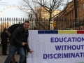 2013 - Evenimente culturale - Evenimente diverse 2013 - Education without discrimination protest la londra decembrie 2013