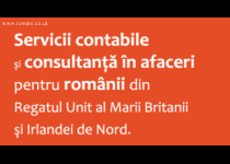 Contabilitate pentru românii din UK