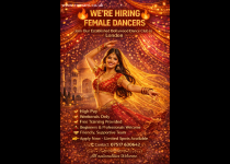 WE’RE HIRING DANCERS*Bollywood dancers*Free training