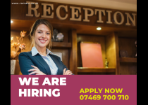 Angajam Receptionist/a Garaj Auto Cu Engleza si Experienta