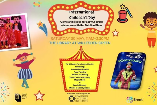 ICR Londra organizează un spectacol dedicat Zilei Internaționale a Copiilor