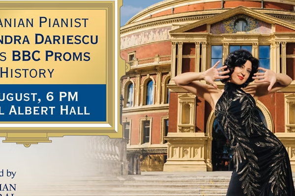 Premieră istorică pentru o româncă la BBC Proms. Pianista Alexandra Dariescu va urca pe scena celebrului festival de la Royal Albert Hall