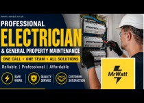 Electrician calificat si certificat in UK - execut lucrari