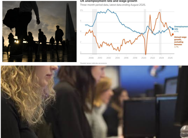 Semne de revenire pe piața muncii din Marea Britanie, conform ultimelor date