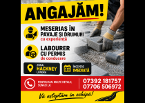 Angajam pavator si muncitor la drumuri