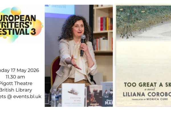 Scriitoarea Liliana Corobca deschide cea de-a doua zi a Festivalului Scriitorilor Europeni la Londra