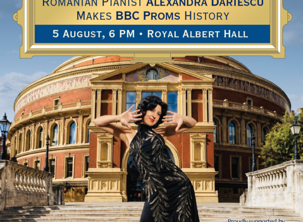 Debut istoric la BBC Proms: Alexandra Dăriescu, prima pianistă română care urcă pe scena festivalului legendar