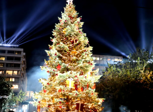 Norvegia donează Londrei un brad de Crăciun în fiecare an