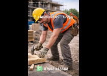 ? LABOURERS – £22/h