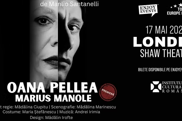 Oana Pellea și Marius Manole revin la Londra cu „Regina Mamăˮ