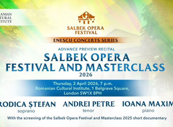 Recital al muzicienilor Rodica Ștefan, Andrei Petre și Ioana Maxim - joi, la sediul ICR Londra