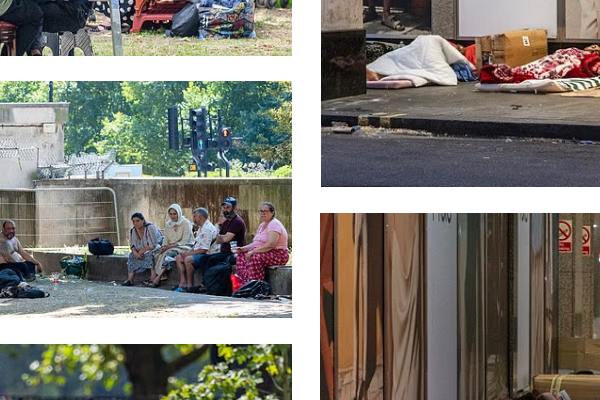Daily Mail: Migranții români s-au întors în Londra să doarmă pe străzi, să cerșească și să fure de la turiști