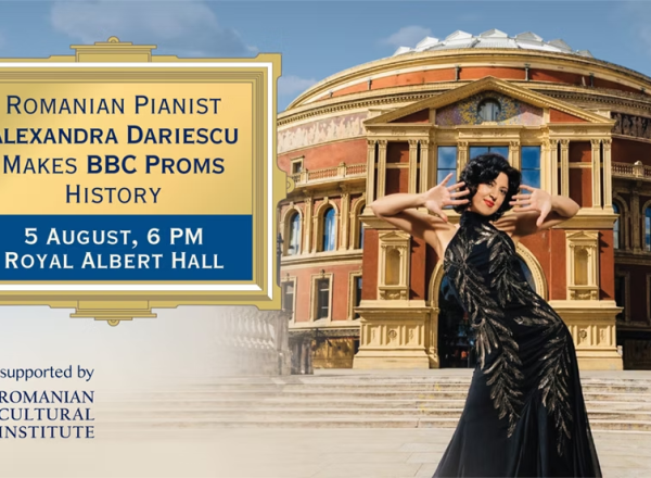 Premieră istorică pentru o româncă la BBC Proms. Pianista Alexandra Dariescu va urca pe scena celebrului festival de la Royal Albert Hall