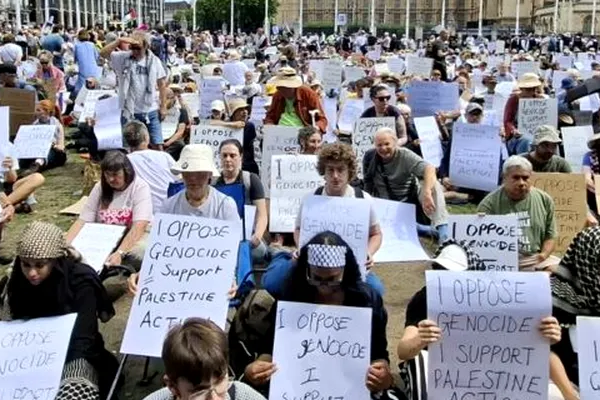 Record de arestări la un protest pro-palestinian din Londra! 466 de persoane reținute de poliție