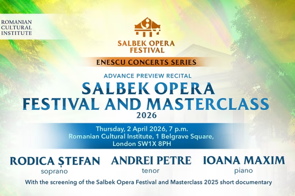 Recital al muzicienilor Rodica Ștefan, Andrei Petre și Ioana Maxim - joi, la sediul ICR Londra