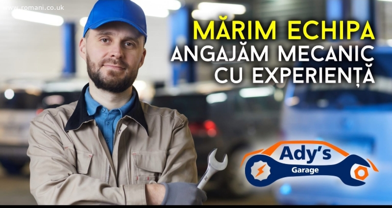 Angajam mecanic auto cu experienta