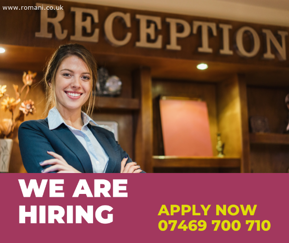 Angajam Receptionist/a Garaj Auto Cu Engleza si Experienta
