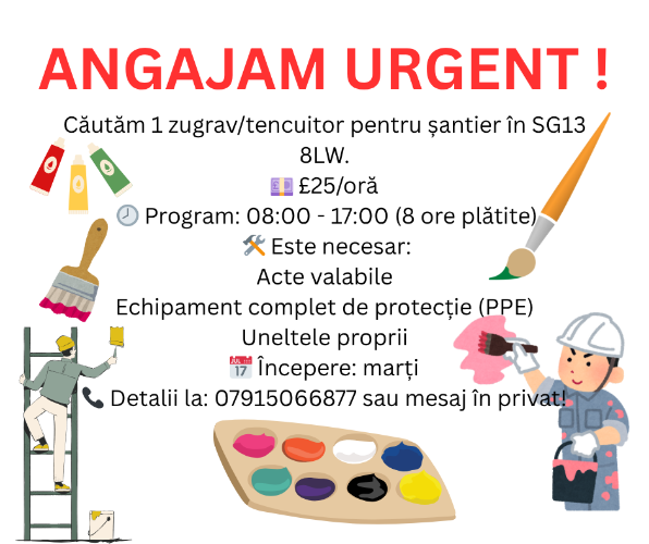 ANGAJAM URGENTTT !
