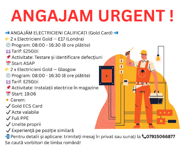 ANGAJAM URGENTTT !