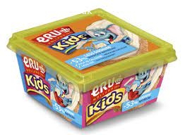 Branzeturi olandeze ERU Kids branza tartinabila Total Blue