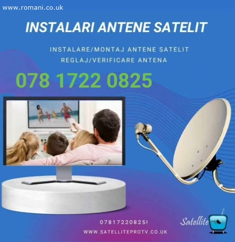 Instalari Antene Satelit In Londra