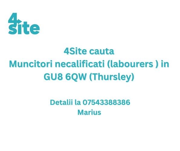 Labourers (Muncitori Thursley GU8 6QW (11 mile de Guilford)