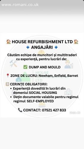 Muncă construcții