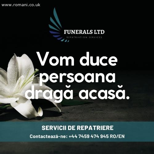 Repatriere Decedați UK – România Transport Funerar