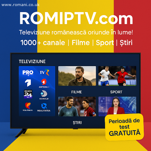 ROM IPTV – Televiziunea Românească IPTV pentru UK