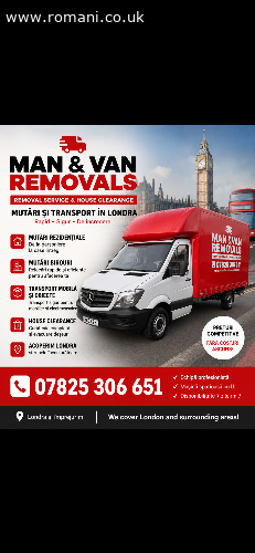? TRANSPORT Ș & MUTĂRI – LONDRA & ÎNTREGUL UK ??