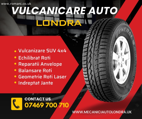 Vulcanizare Auto si Geometrie Laser Londra