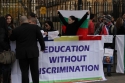 2013 - Evenimente diverse 2013 - Education without discrimination protest la londra decembrie 2013