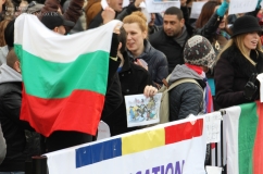 Education without discrimination - Protest la Londra Decembrie 2013