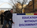 2013 - Evenimente diverse 2013 - Education without discrimination protest la londra decembrie 2013