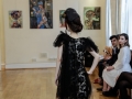 2018 - Evenimente culturale - Art muses brings fashion and art together paintings sketches catwalk