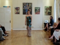 2018 - Evenimente culturale - Art muses brings fashion and art together paintings sketches catwalk