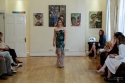2018 - Evenimente culturale 2018 - Art muses brings fashion and art together paintings sketches catwalk