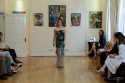 2018 - Evenimente culturale - Art muses brings fashion and art together paintings sketches catwalk