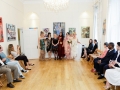 2018 - Evenimente diverse - Evenimente culturale 2018 - Art muses brings fashion and art together paintings sketches catwalk