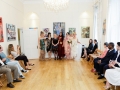 2018 - Evenimente culturale 2018 - Art muses brings fashion and art together paintings sketches catwalk