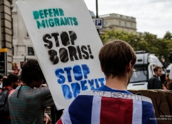 Proteste Londra 31 August 2019