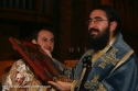 2008 - Evenimente ale comunitatii - Liturghie la Northampton in prezenta Inalt Preasfintul Parinte Iosif 24 11 08