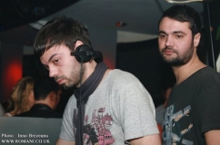 Romanian DJ Livio and Roby performing at London's Ministry of sound 31 January 2009