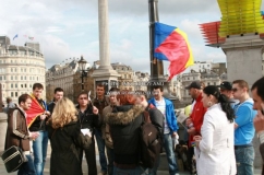 Meetingul de solidariate al moldovenilor de la Londra cu cei de acasa