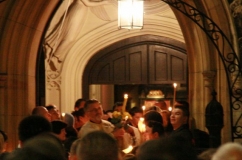 Slujba de Inviere la Biserica ortodoxa din fleet street Londra