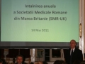 2011 - Evenimente ale comunitatii 2011 - Intalnirea anuala a cadrelor medicale de origine romana din Marea Britanie