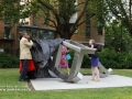 2012 - Evenimente culturale - Edgerunner paul neagua s first public sculpture in london 25 07 2012